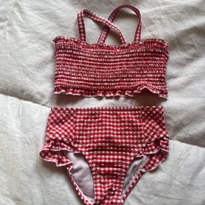 Cat & Jack Gingham Bikini